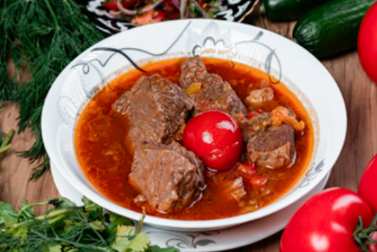 Plov - Traditional Uzbek Rice Dish