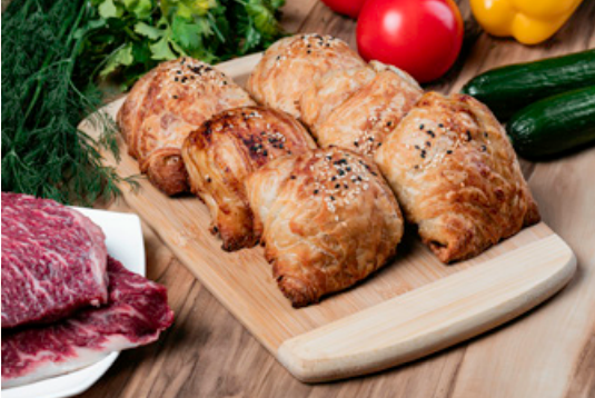 Samsa - Baked Pastries with Meat